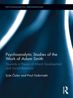 cover image of Psychoanalytic Studies of the Work of Adam Smith